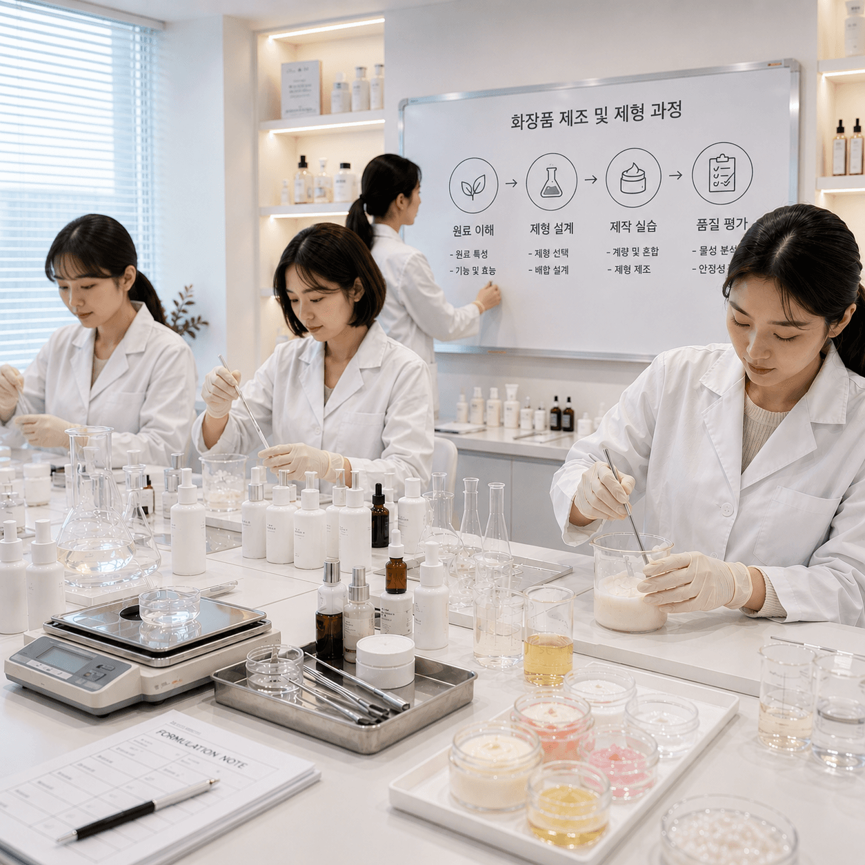 화장품 제조·제형 과정
